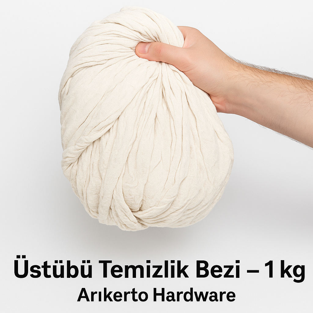 Kaliteli Üstübü Temizlik Bezi – 1 Kg | Arıkerto Hardware